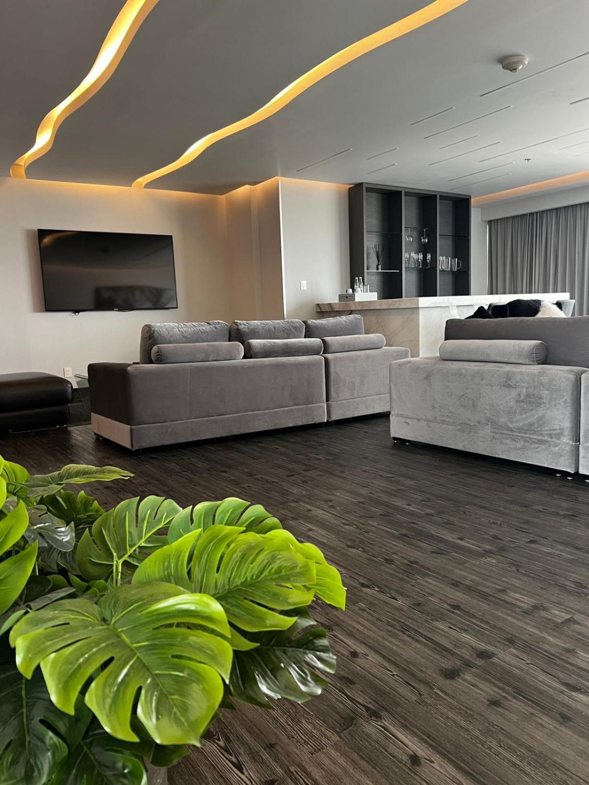 Baruk Guadalajara Hotel De Autor Εξωτερικό φωτογραφία A 3D rendering of a living room